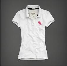 CAMISA GOLA POLO FEMININA ABERCROMBIE